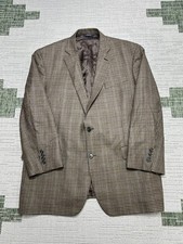 Brooks Brothers Sports Coat Mens 46 R Brown Wool Blazer