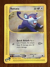 Rattata 128/165 Non Holo Expedition Pokémon Yuka Morii