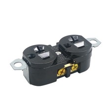 NEMA 5-20R Duplex Receptacle 20A 125V 3-Prong Grounded Electrical Outlet