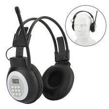 Portable Personal FM Radio Headphones , Wireless Headset with Radio Built UK NEW