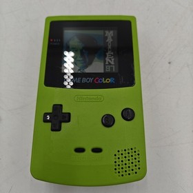 Tested and Working Nintendo Game Boy Color Kiwi Handheld System! Vintage! GBC