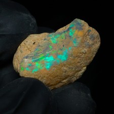 Natural Ethiopian Welo Opal Rough 11.15 Ct Gemstone   Bright Play of Color Fire
