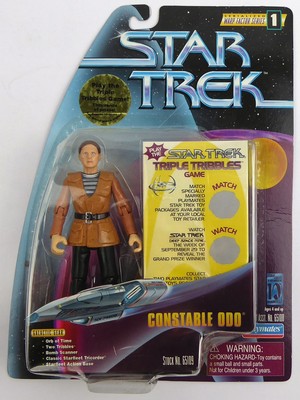 Star Trek Warp Factor Figur NEU -- CONSTABLE ODO -- Playmates MOC