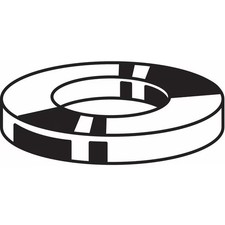 Flat Washer, For Screw Size 1/4" ,Stainless Steel Plain , 50 PK Manufacturer