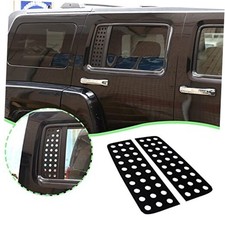 Car Rear Window Glass Panel Cover Decal, Car Rear Window Glass Honeycomb Deco
