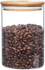 Glass Food Storage Containers with Bamboo Lids Large Glass Food Storage Jar