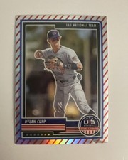 Dylan Cupp 2023 Panini USA Baseball Stars & Stripes - Stripes Prizm #44