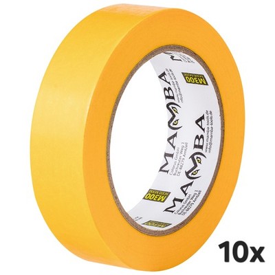 10x Profi Goldband Krepp 50 m Rolle Fineline Washi Klebeband Malerband Kreppband