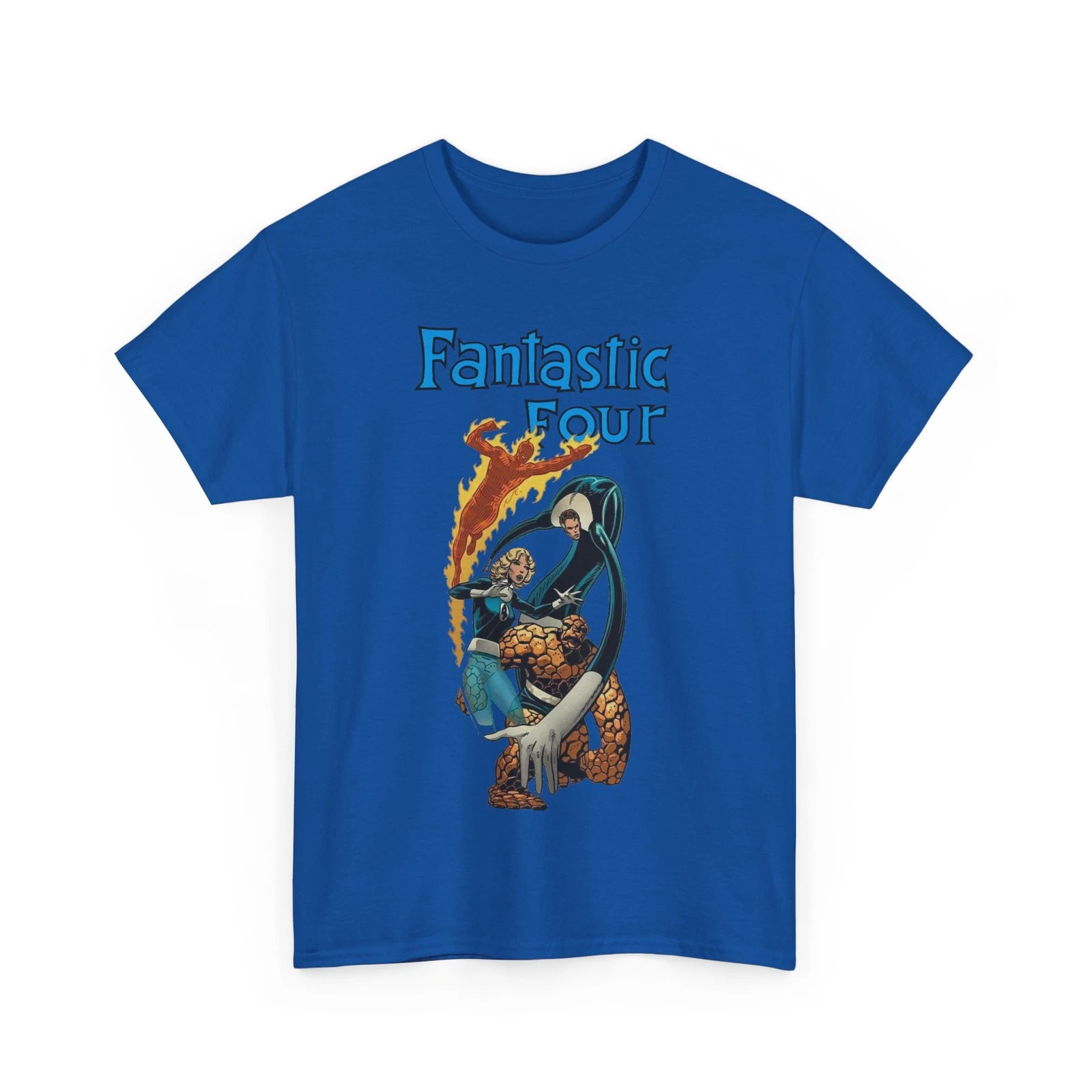 Fantastic Four T-Shirt - John Byrne Art - Thing, Reed Richards - Marvel Comics