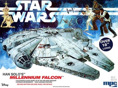Star Wars: A New Hope Millennium Falcon MPC Model Kit [New Toy]