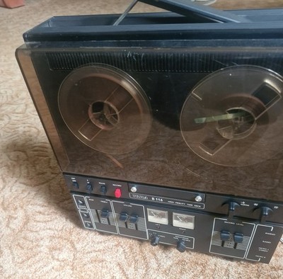 uraltes 4 Spur Spulen Tonband Gerät - TESLA B 116 High Fidelity Tape Deck DDR !