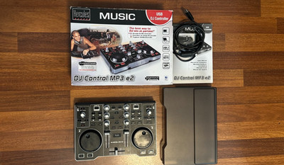 Hercules DJ Control MP3 e2 2-Deck-Controller 2-Kanal - DJ Hobby DJ Starter Set