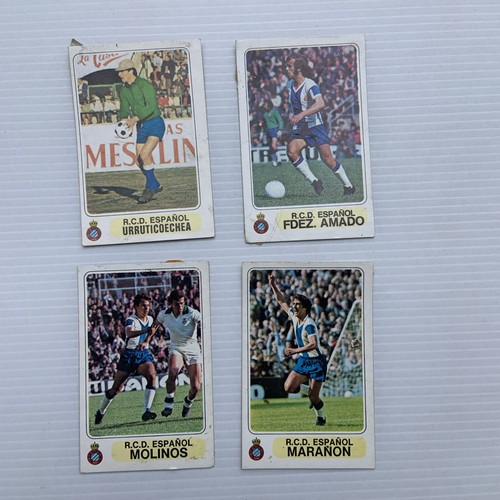 Lot 107 cartes Pacosa Futbol En Accion épq panini football Ligue Espagne 1977-78 - Imagen 13 de 23