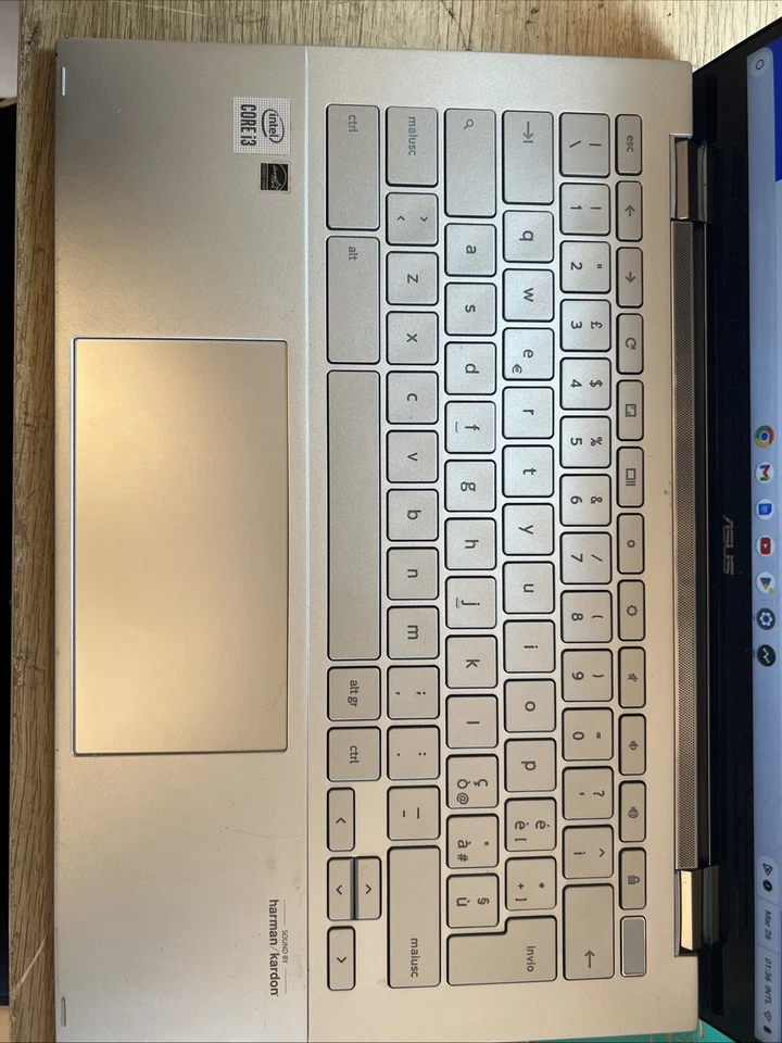 Chromebook Notebook Asus C436f I3 10110u 8gb 128gb Display Touchscreen 14” - Imagen 2 de 4