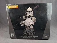 Gentle Giant Star Wars Coruscant Clone Trooper Deluxe Mini Bust AFX Exclusive