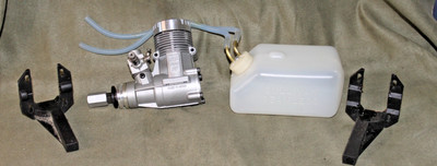 OS RC Engine -  O.S. Max 46 SF ABC - NEW!  W/New Fuel Tank & Motor Mounts