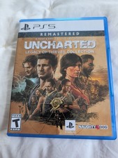 Uncharted Legacy Of Thieves Collection Playstation 5 Case Only No Game Authentic