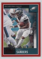 2020 Score Red Miles Sanders #191 1eh5