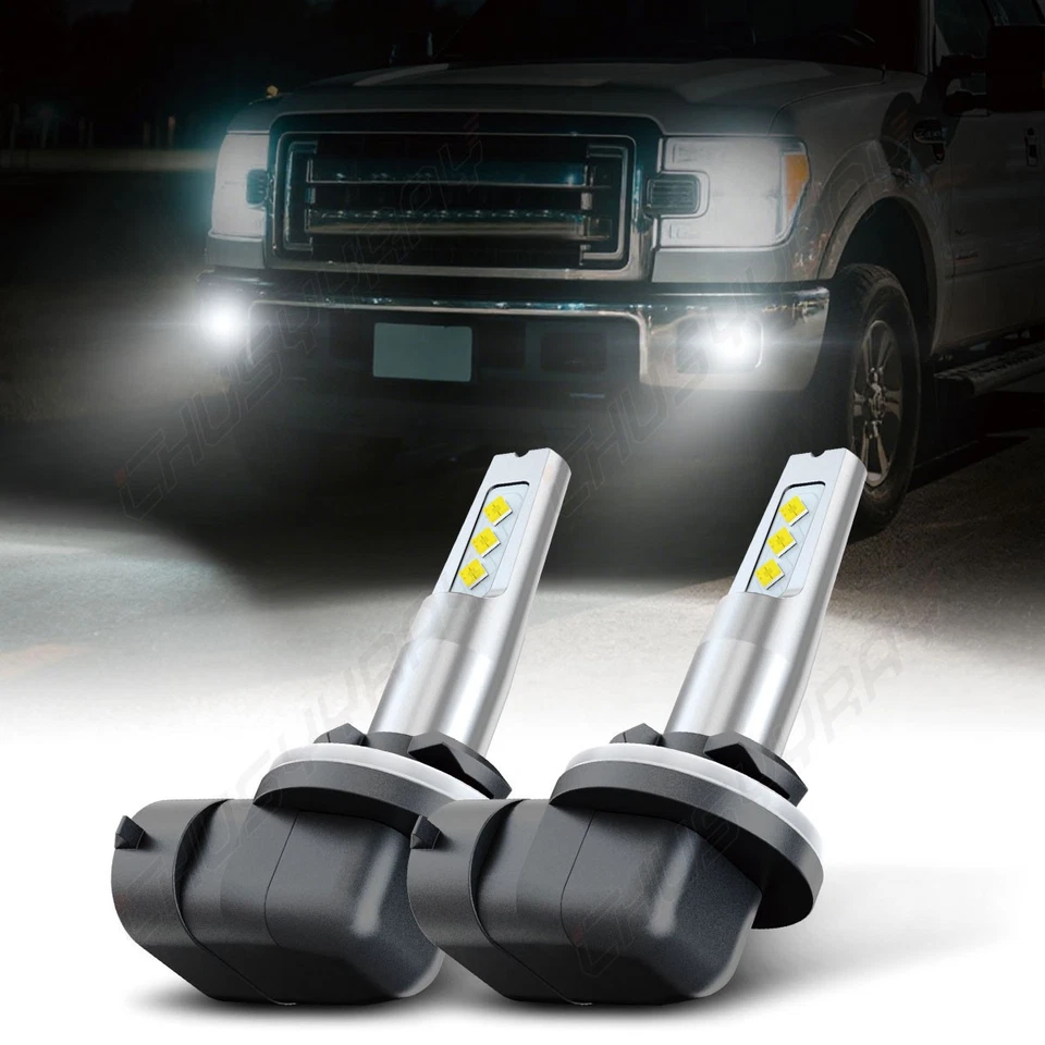 Combo bombillas antiniebla LED 6000K para Chevrolet SSR 2003-2006 Foto 2 de 4