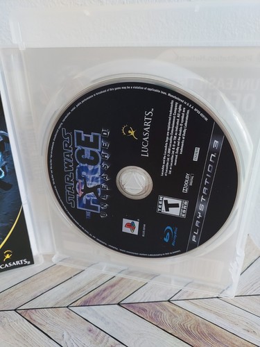 Star Wars The Force Unleashed PS3 With Manual - Picture 4 of 4