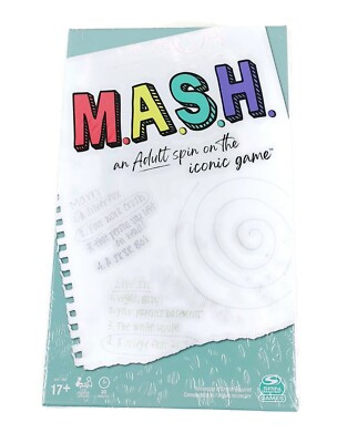 MASH, Fortune Telling Adult Party Game M.A.S.H. NEW & Sealed FREE Shipping