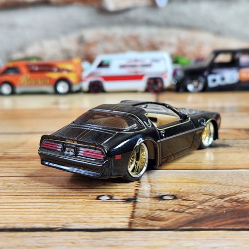 Jada 1978 PONTIAC FIREBIRD TRANS AM black BIGTIME MUSCLE Full Diecast Loose Toy - Picture 5 of 10