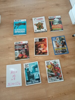 Konvolut 8 Zeitschriften/Zeitschriften-allo 18 zehn acht-FEUERWEHR-2022/2023/Feuersoldaten