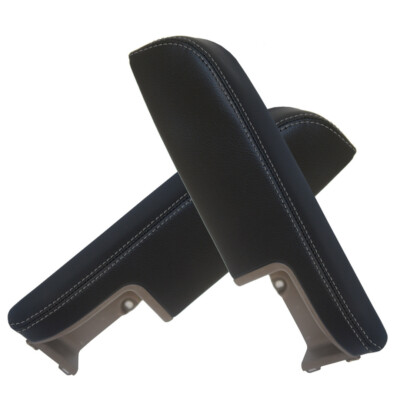 Gray Synthetic Leather Door Panel Armrest Cover For 2006 2014 Honda Ridgeline K 703959 - Foto 2