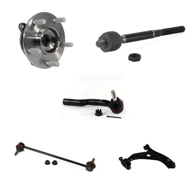 Front Right Bearing Lower Control Arm Tie Rod & Link Kit (5Pc) For Mazda 3 Sport