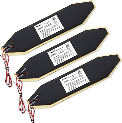 (3-PACK) FACON CW-E313 3'' x 13'' ELBOW PIPE/TANK HEATER PAD *C17