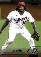 2022 Stadium Club Josh Bell #293 Black Foil Washington Nationals 13F