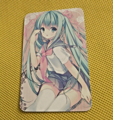 Hatsune miku UNIVERSE Waifu Goddess Story Anime Girl card