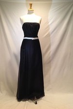 NWT BEAUTIFUL WOMEN'S BLACK VERA WANG FOR SUKY ROSAN- EVENING GOWN- SIZE  8-