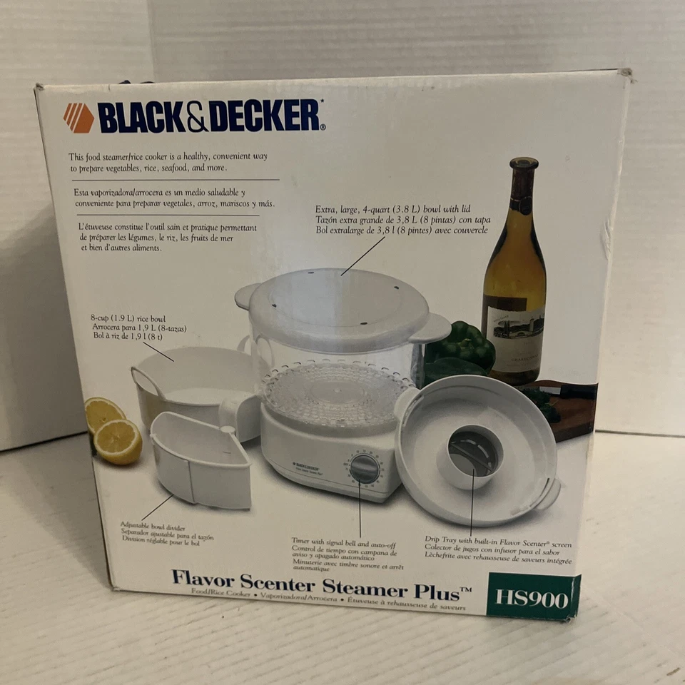 Vaporizador aromático sabor Black & Decker HS900 Plus vaporizador vegetal *sin accesorios* Foto 3 de 4