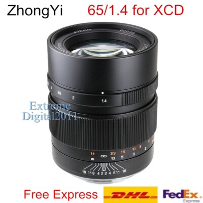 Zhongyi Mitakon Speedmaster 65mm F1.4 Lens for Hasselblad X1D II 50C X2D Camera
