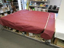 BOATER SPORTS 509-BGA 4 BOW UNIVERSAL BIMINI TOP & BOOT BURGANDY 96" X 108" BOAT