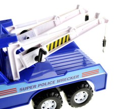 Big Heavy Duty Police Tow Truck With Friction Power