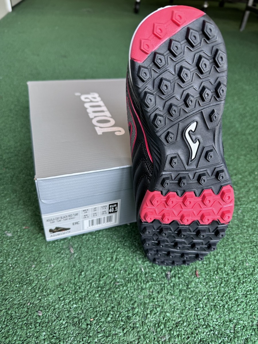 Joma Aguila 2301 TF Men's Soccer Shoe - Black/Red | eBay