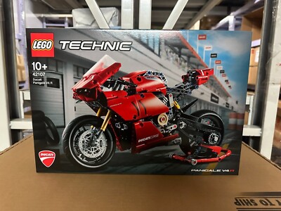 Retired-LEGO 42107 Technic Ducati Panigale V4 R *Good Box NEW Sealed.