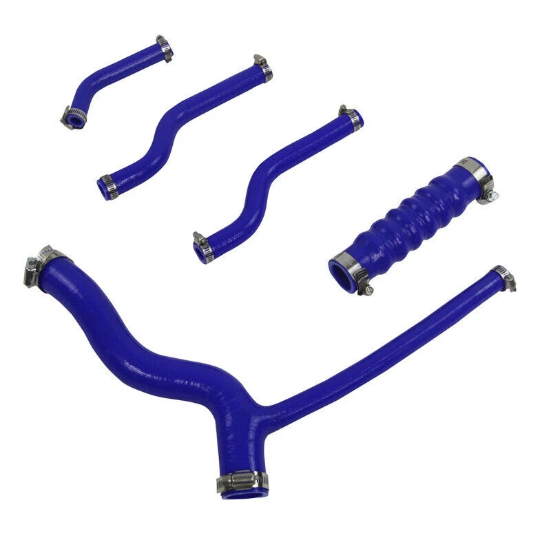 Kit de abrazaderas de manguera de tubo de silicona para radiador para 1962-1976 1966 1973 MG MGB GT azul Foto 4 de 4