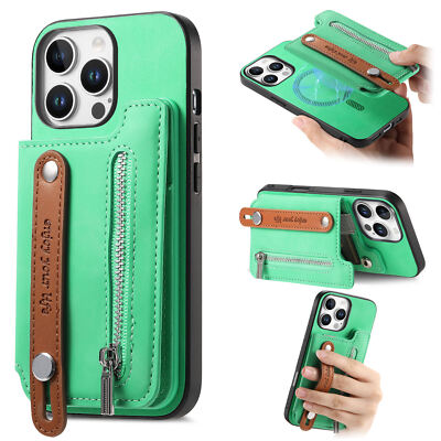 Schutz Hülle für iPhone 16 Pro 15 Plus 14 Pro Max 13 12 Magnet Handy Tasche Case