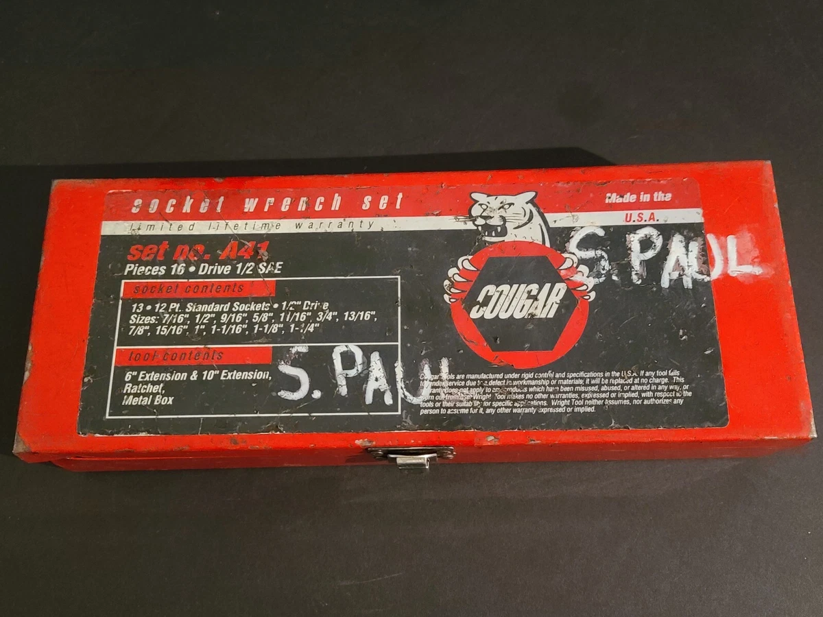 Cougar socket cheap set