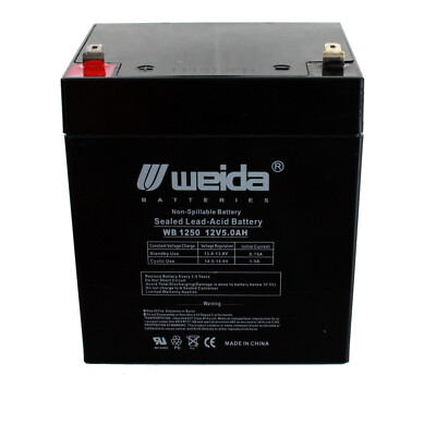 NEW 12V 5AH SLA Battery for Casil Ca1240 Alarm Control System