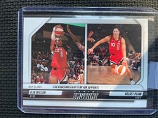 A'ja Wilson Kelsey Plum 50 Points 2024 Panini Instant WNBA #152 Only 234 Made SP