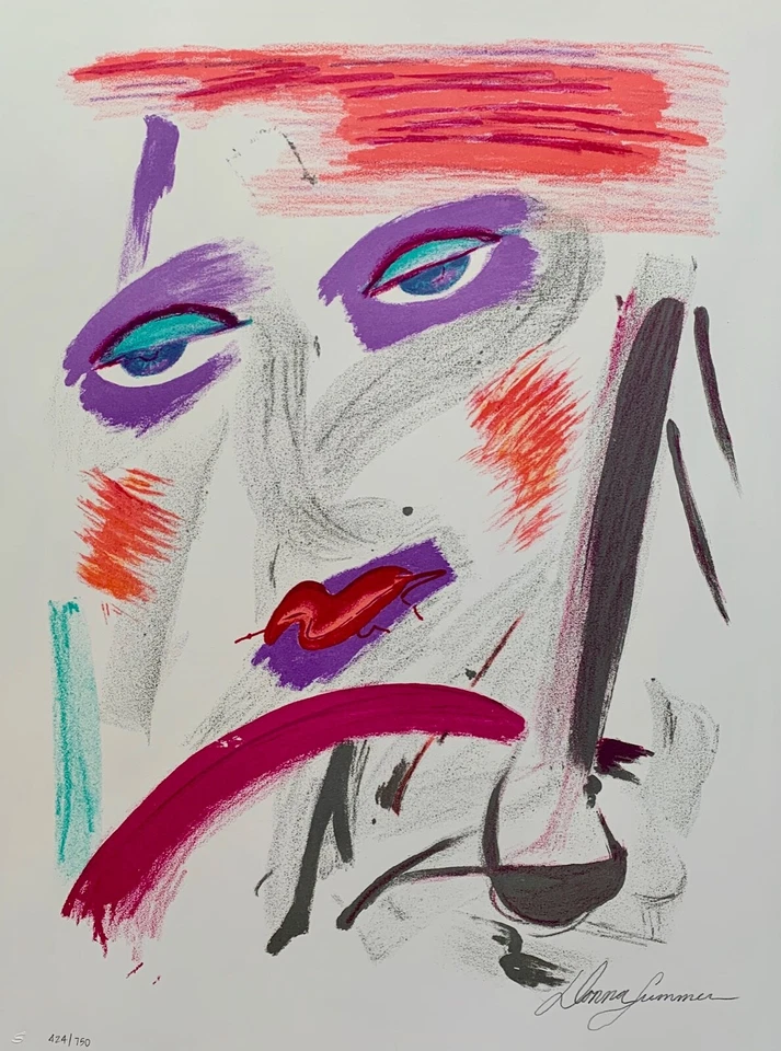 Donna Summer SPRING AFFAIR Hand Signed Limited Edition Lithograph Driven Music - Image 4 of 4