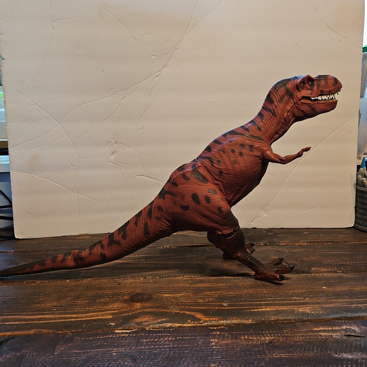 Jurassic Park Kenner Electronic Red Tyrannosaurus Rex JP09 T