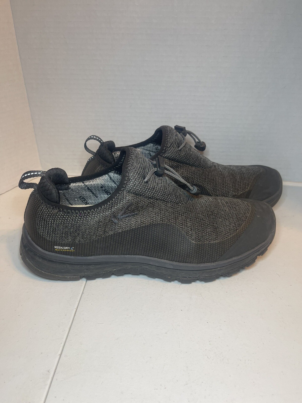 Scarpe escursionistiche impermeabili Keen Dry Terra Moc donna 9 5 grigio tempesta