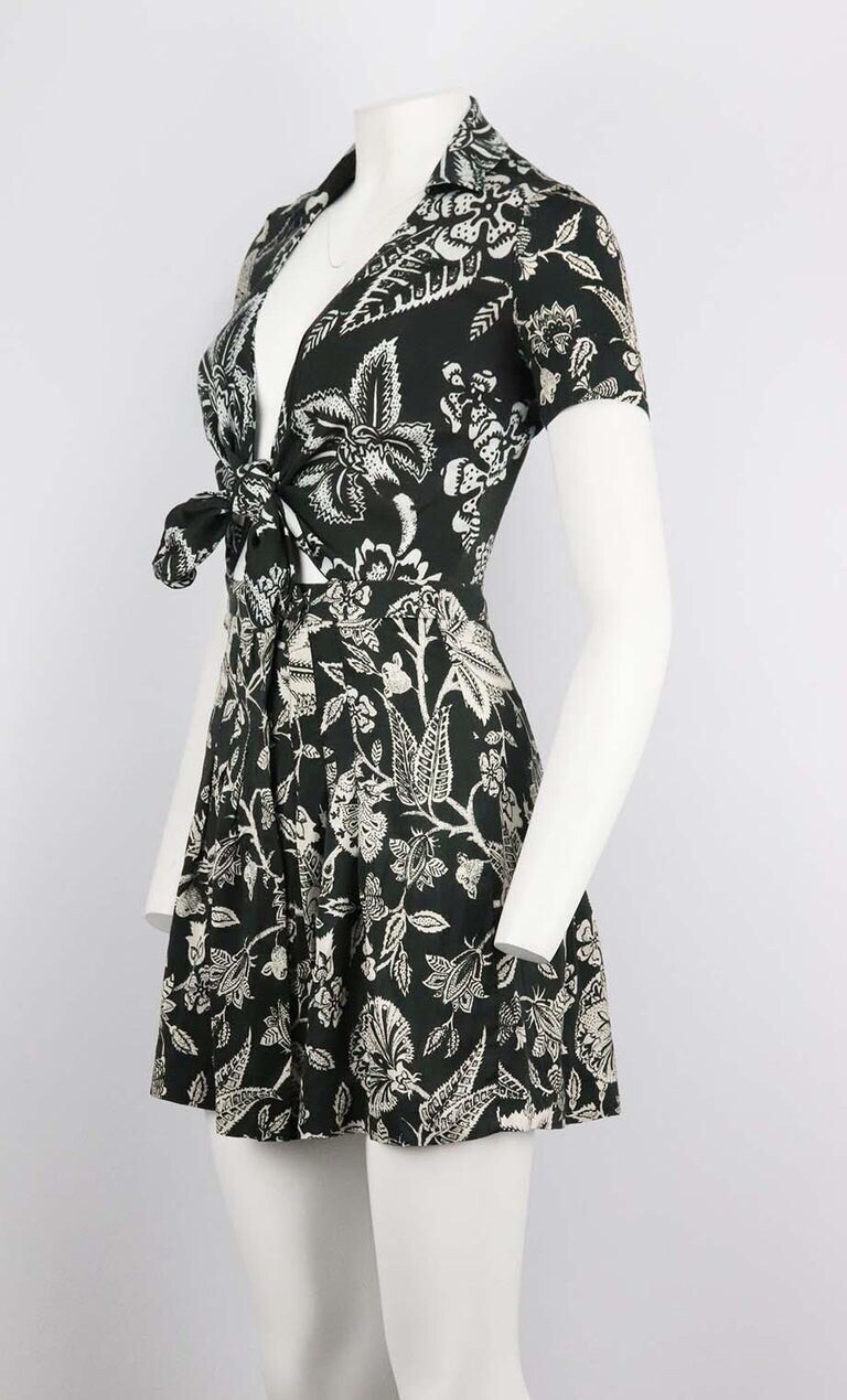 New Rare ISABEL MARANT Mainline Silk Hawaiian Dress From Net A Porter image 4