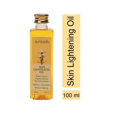 Auravedic Skin Lightening Oil For Glowing Skin/Pigmentation & Dark Spots 100 ml