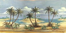 Ceramic Backsplash Tile Mural Beach Scene Kitchen/Bathroom/Shower - Scenic Bay